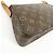 Borsa a tracolla Louis Vuitton Monogram Mini Looping Brown M51147 - vista 14