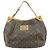 Borsa a spalla Louis Vuitton Monogram Galliera PM Brown M56382