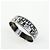 Hermès HERMES Email GM Bracciale Rigido Guadalquivir Placcato Argento Bianco Nero - vista 6
