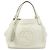 Borsa a mano e a tracolla GUCCI SOHO Interlocking G in pelle di vitello Ivory 282309