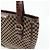 Céline Borsa Tote e Borsa a Mano CELINE Macadam in Tela e Pelle Goffrata Marrone - vista 17