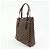 Céline Borsa Tote e Borsa a Mano CELINE Macadam in Tela e Pelle Goffrata Marrone - vista 3