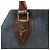 FENDI Etnico Borsa Tote in Pelle e Denim Borsa a Tracolla Marrone Blu 8BN162 - vista 10