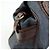 FENDI Etnico Borsa Tote in Pelle e Denim Borsa a Tracolla Marrone Blu 8BN162 - vista 18