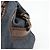 FENDI Etnico Borsa Tote in Pelle e Denim Borsa a Tracolla Marrone Blu 8BN162 - vista 19