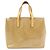 Borsa a mano Louis Vuitton Monogram Vernis Reade PM in pelle Noisette M91334