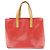 Borsa a mano Louis Vuitton Monogram Vernis Reade PM Framboise M9132F