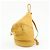 LOEWE Anton Leder-Rucksack Gelb - Ansicht 3