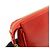 FENDI Pochette a mano con catena in pelle goffrata Rosso 8M0271 - vista 16