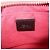 FENDI Pochette a mano con catena in pelle goffrata Rosso 8M0271 - vista 23