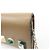 FENDI Leather Studs Chain Shoulder Wallet Long Wallet Beige 8M0365 - view 12