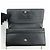FENDI Leather Studs Chain Shoulder Wallet Long Wallet Black 8M0365 - view 18