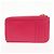 Chloé Chloe Logo Leather Card Case Key Case Pink - view 2