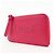 Chloé Chloe Logo Leather Card Case Key Case Pink - view 3
