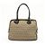 FENDI Borsa Boston e Borsa a Tracolla in Tela Zucchino e Pelle Beige 8BN005 - vista 2
