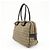 FENDI Borsa Boston e Borsa a Tracolla in Tela Zucchino e Pelle Beige 8BN005 - vista 3
