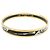 Hermès HERMES Email PM Bracelet Bangle Black Gold