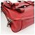 Borsa a tracolla in pelle PRADA con logo triangolare, borsa satchel, borsa a mano rossa - vista 10