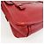 Borsa a tracolla in pelle PRADA con logo triangolare, borsa satchel, borsa a mano rossa - vista 12