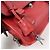 Borsa a tracolla in pelle PRADA con logo triangolare, borsa satchel, borsa a mano rossa - vista 16