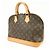 Louis Vuitton Monogram Alma Canvas Leather Hand Bag Brown M51130 - vista 3