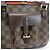 Louis Vuitton Damier Manosque PM Canvas Tote Bag Ebene N51121 - vista 18