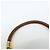 Hermès HERMES Jumbo Choker Braccialetto in Pelle e Metallo Marrone Oro - vista 9