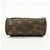 Borsa a mano Louis Vuitton Monogram Mini Speedy e tracolla marrone M41534 - vista 5