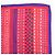 Sciarpa Louis Vuitton Monogram 100% Seta Motivo Geometrico Rosa Blu - vista 4