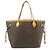 Borsa a Spalla Louis Vuitton Monogram Neverfull MM Marrone M40156