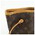 Borsa a Spalla Louis Vuitton Monogram Neverfull MM Marrone M40156 - vista 19
