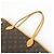 Borsa a Spalla Louis Vuitton Monogram Neverfull MM Marrone M40156 - vista 6