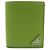 PRADA Triangle Logo Saffiano Leather Compact Wallet Light Green