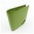 PRADA Triangle Logo Saffiano Leather Compact Wallet Light Green - view 4