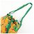 Hermès Borsa a tracolla e spalla HERMES in tela con coulisse Orange Green - vista 6