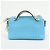 FENDI By The Way Borsa a tracolla 2Way in pelle Gingham Plaid 8BL145 - vista 2