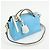FENDI By The Way Borsa a tracolla 2Way in pelle Gingham Plaid 8BL145 - vista 4