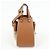Borsa Mini 2Way LOEWE Anagram Hammock in pelle di vitello e cotone con coulisse - vista 2
