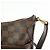 Borsa a tracolla Louis Vuitton Damier Bloomsbury PM Marrone N42251 - vista 14