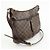 Borsa a tracolla Louis Vuitton Damier Bloomsbury PM Marrone N42251 - vista 4