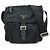Borsa a tracolla mini Sidonie in pelle con catena PRADA Rosa Nero