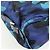PRADA Triangle Logo Nylon Leather Backpack Camouflage Motif Blue - view 10