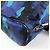 PRADA Triangle Logo Nylon Leather Backpack Camouflage Motif Blue - view 11