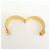 Hermès HERMES Bracciale Rigido Metal Charniere BRIDES de GALA Pink Gold - vista 10