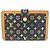 Louis Vuitton Monogram Multicolor Portefeuille Viennois Noir M92988