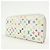Louis Vuitton Monogram Multicolor Zippy Long Wallet Blanc M60241 - Ansicht 3