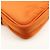 Borsa a spalla PRADA in nylon e pelle con logo triangolare Orange 1N1861 - vista 13