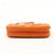 Borsa a spalla PRADA in nylon e pelle con logo triangolare Orange 1N1861 - vista 5