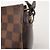 Louis Vuitton Damier Trousse Makeup Accessory Pouch Brown N51982 - vista 17