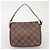 Louis Vuitton Damier Trousse Makeup Accessory Pouch Brown N51982 - vista 2